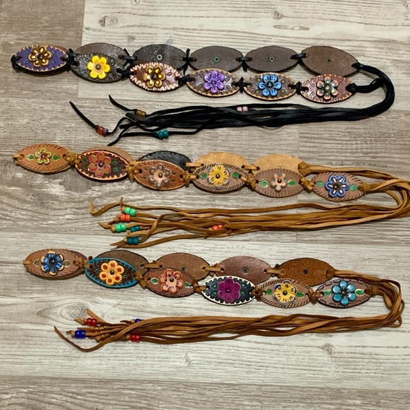Leather Macrame Belt main image 10